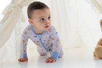 Teddy’s Toy Box Zipper Romper