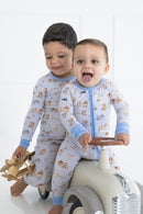 Teddy’s Toy Box Zipper Romper