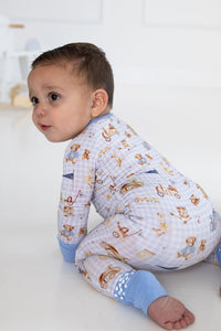Teddy’s Toy Box Zipper Romper