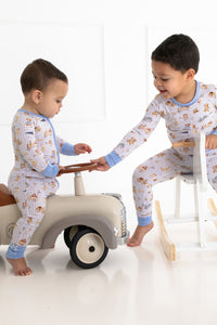 Teddy’s Toy Box Zipper Romper