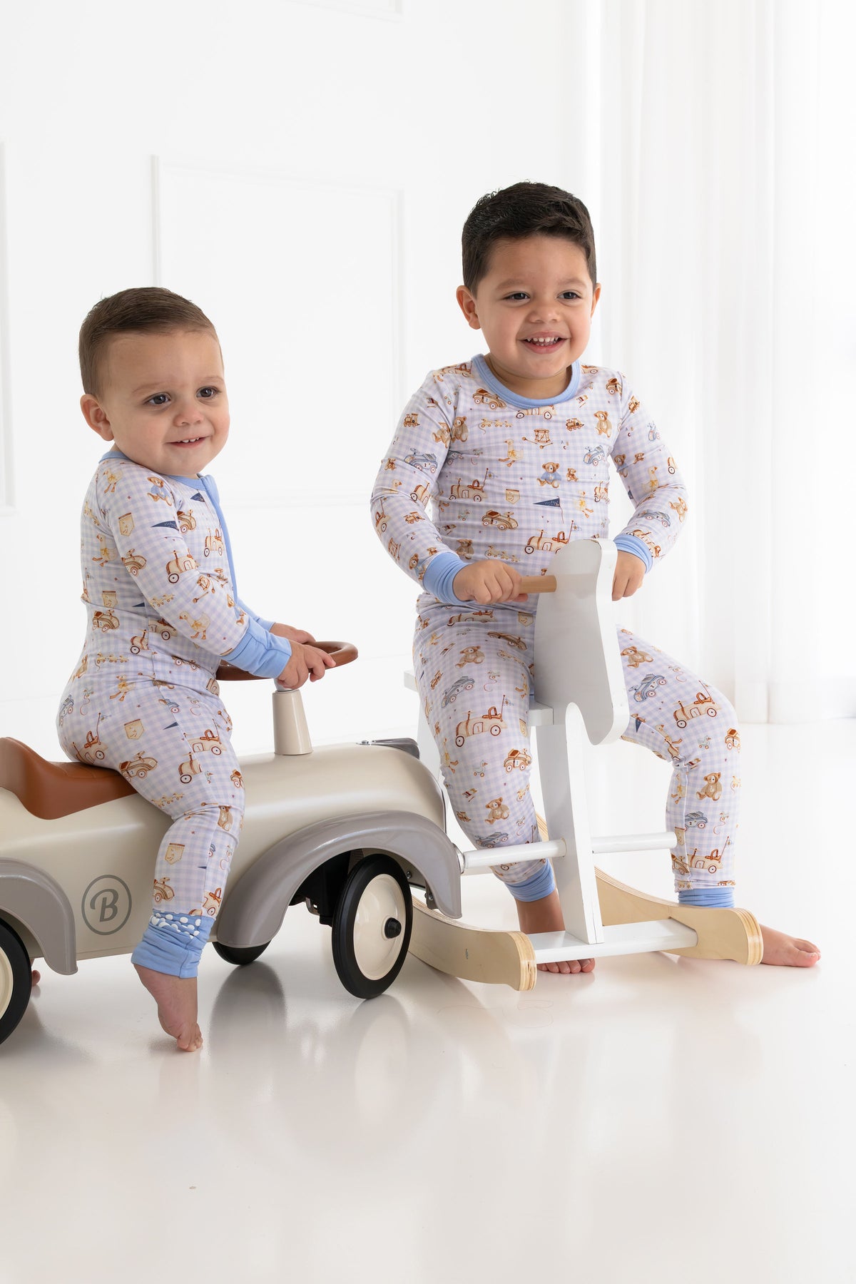 Teddy’s Toy Box Zipper Romper