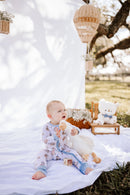 Beary Up, Up & Away Zipper Romper