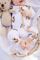 Sweet Dreams, Honey Zipper Romper