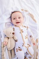 Sweet Dreams, Honey Zipper Romper