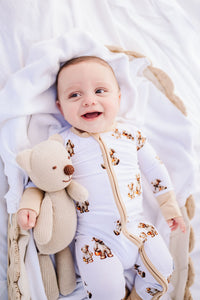 Sweet Dreams, Honey Zipper Romper