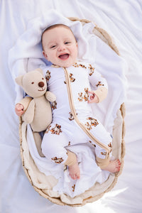 Sweet Dreams, Honey Zipper Romper