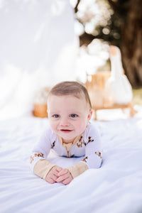 Sweet Dreams, Honey Zipper Romper