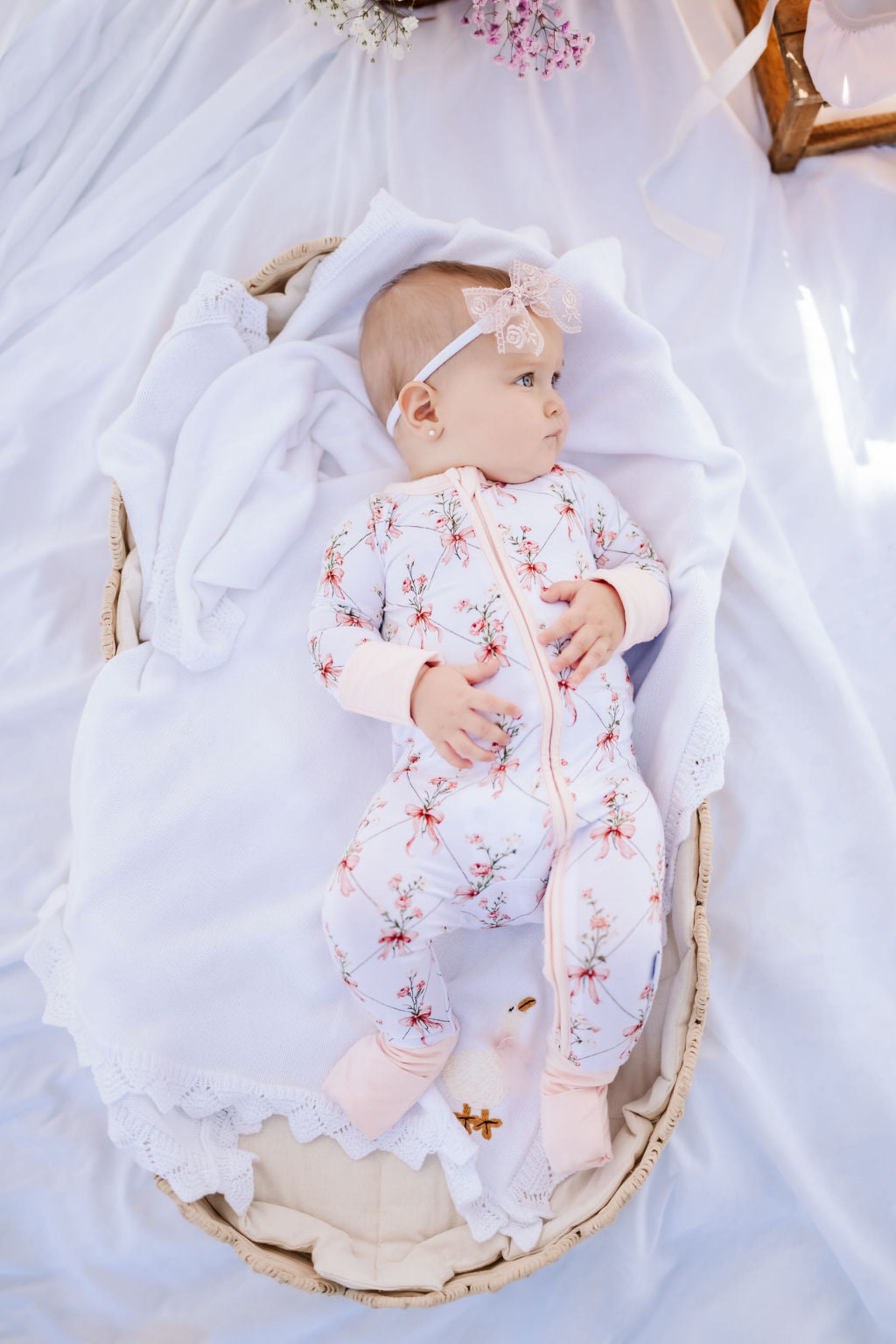 Pretty in Pink Zipper Romper