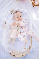 Pretty in Pink Zipper Romper