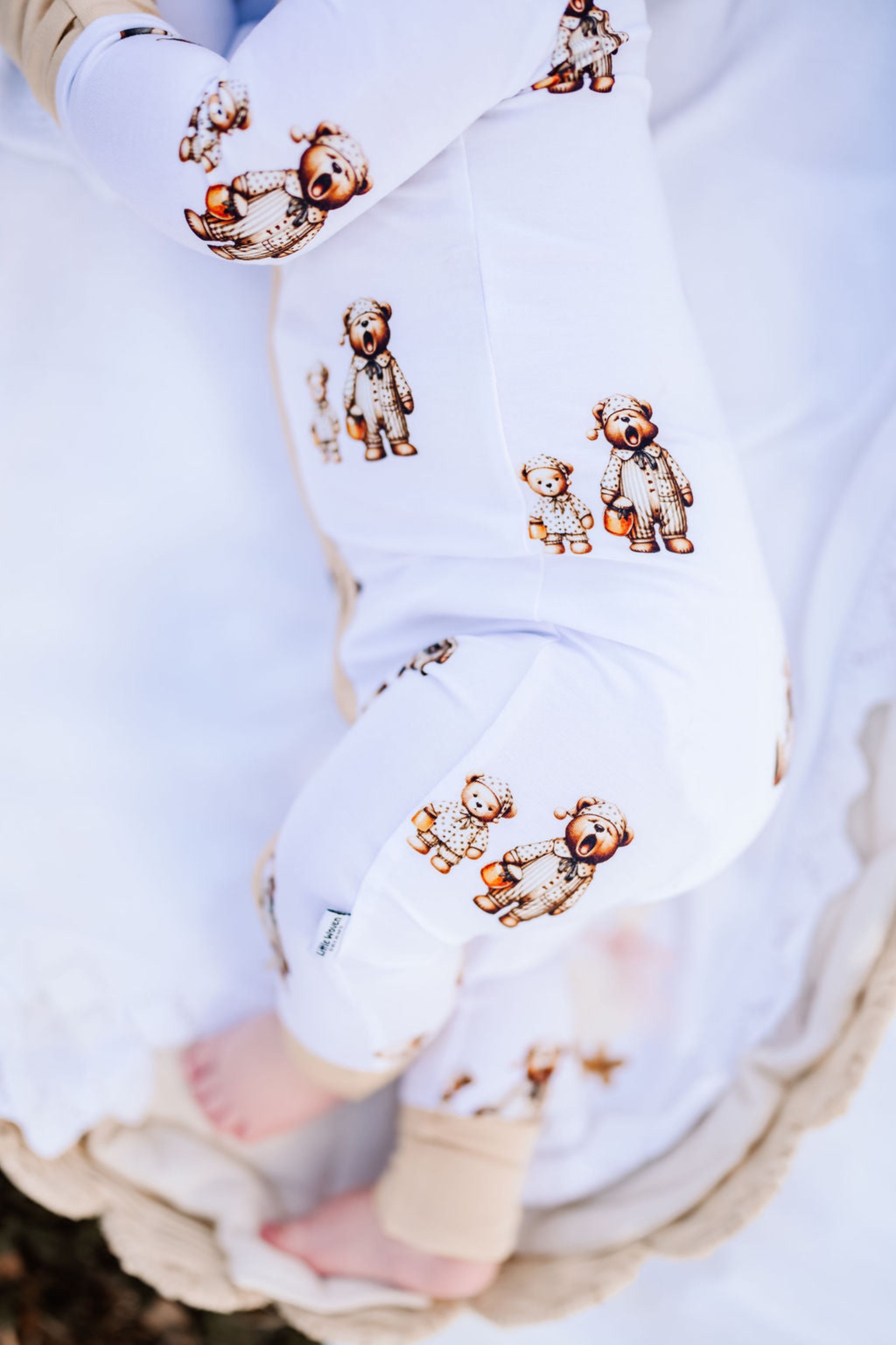 Sweet Dreams, Honey Zipper Romper