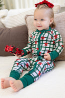 From Santa, With Love Zipper Romper