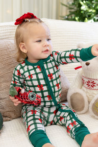 From Santa, With Love Zipper Romper