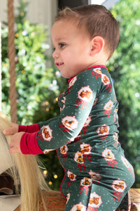 Santa’s Toy Chest Zipper Romper