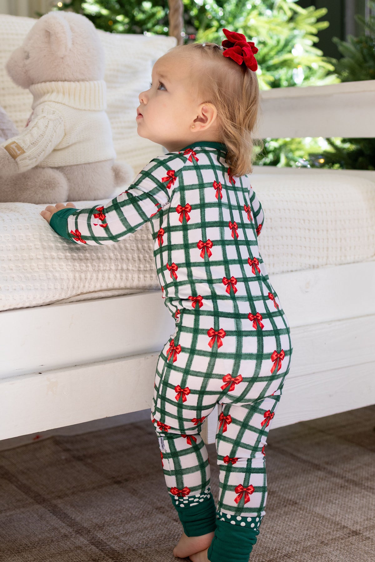 From Santa, With Love Zipper Romper