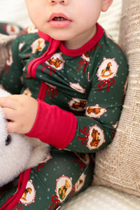 Santa’s Toy Chest Zipper Romper