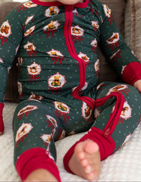 Santa’s Toy Chest Zipper Romper