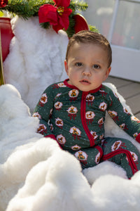 Santa’s Toy Chest Zipper Romper