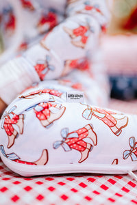 Little Rodeo Firecracker Zipper Romper