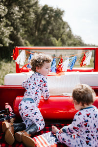 Red, White & Vroom Two Piece Set