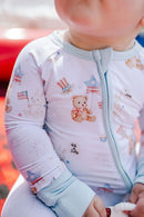 Firework Friends Zipper Romper