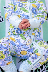 Float Squad Zipper Romper