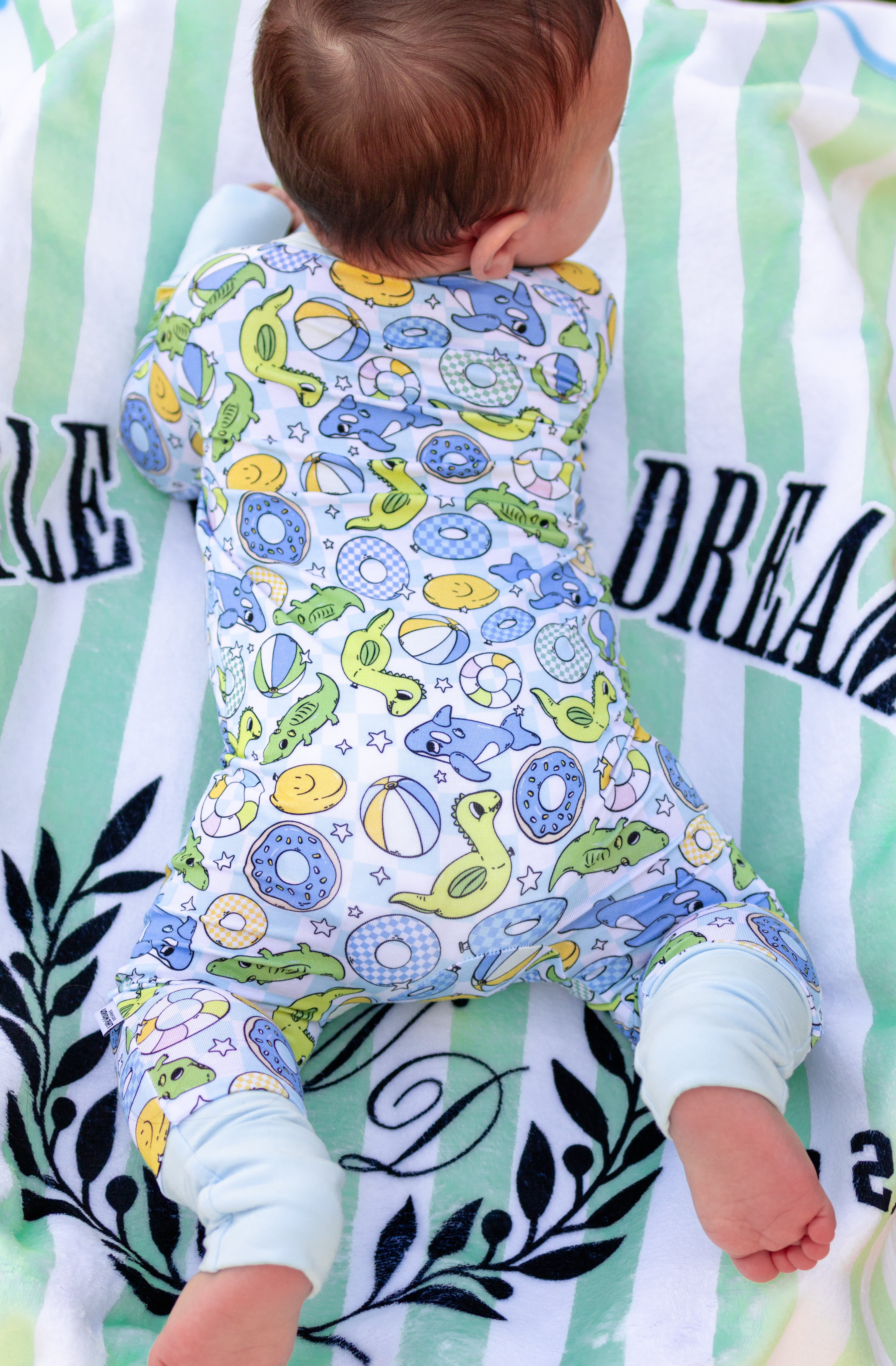 Float Squad Zipper Romper