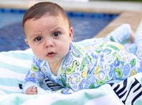 Float Squad Zipper Romper