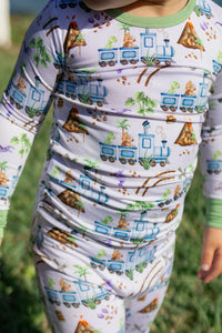 Choo-Choo Saurus Two Piece Set