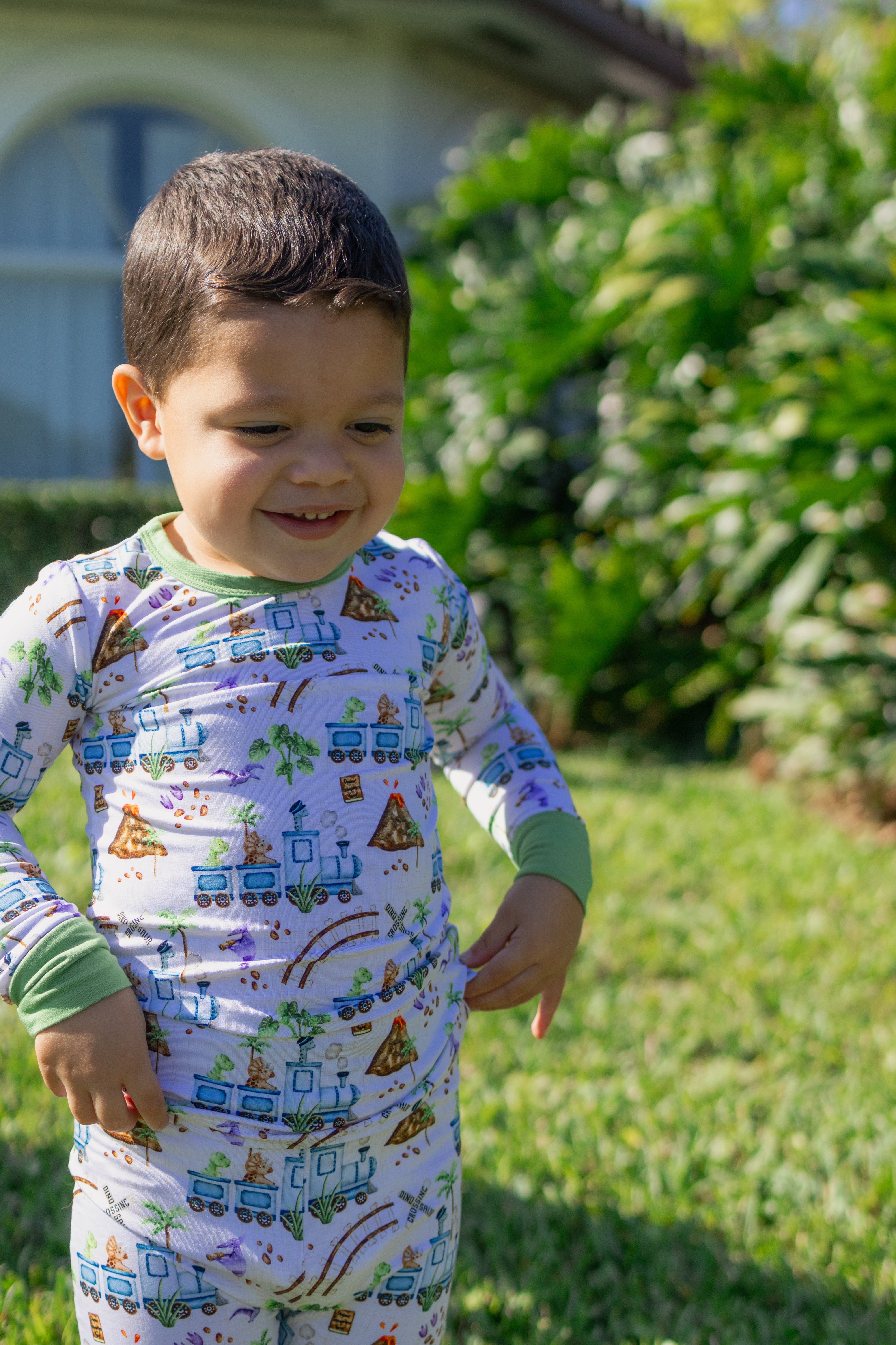Choo-Choo Saurus Two Piece Set