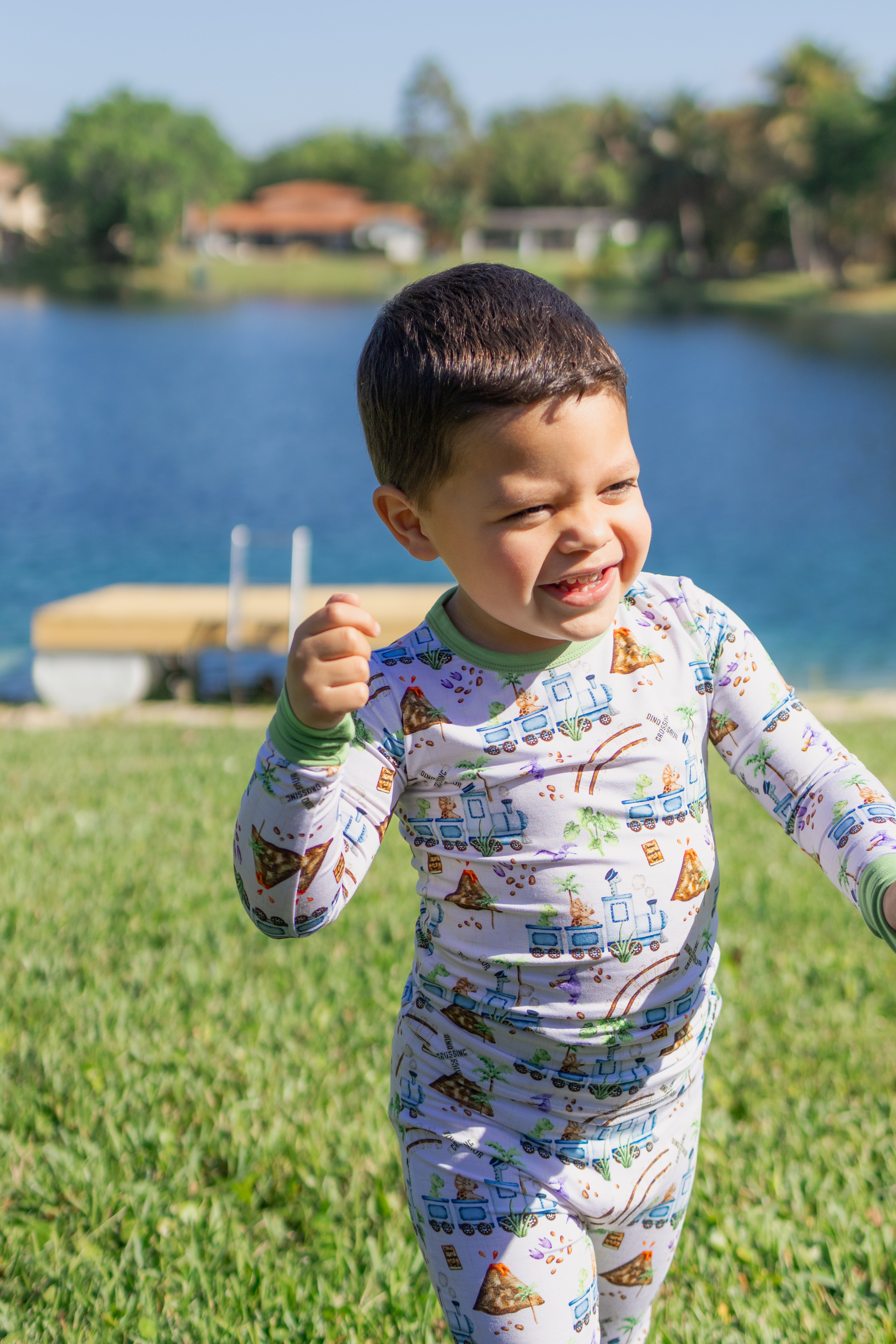 Choo-Choo Saurus Two Piece Set