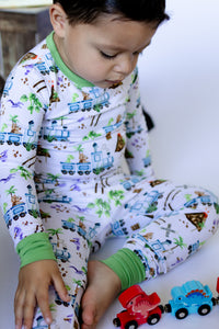 Choo-Choo Saurus Two Piece Set