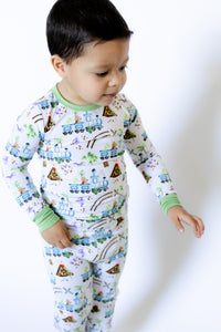 Choo-Choo Saurus Two Piece Set