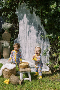 Under the Amalfi Sun Zipper Romper