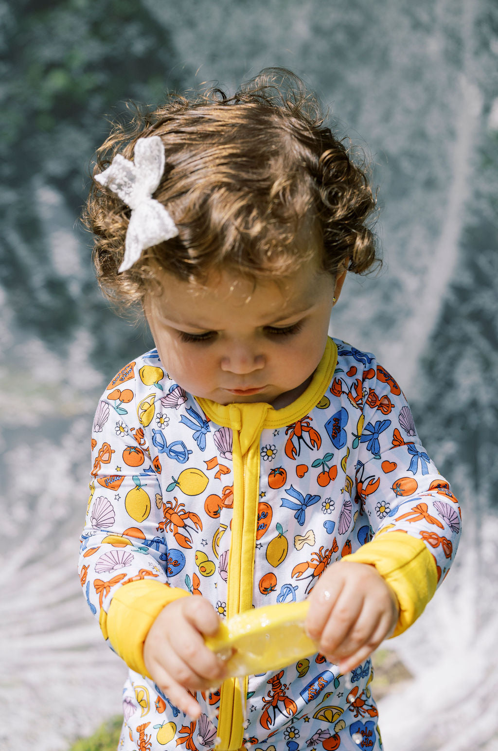 Under the Amalfi Sun Zipper Romper