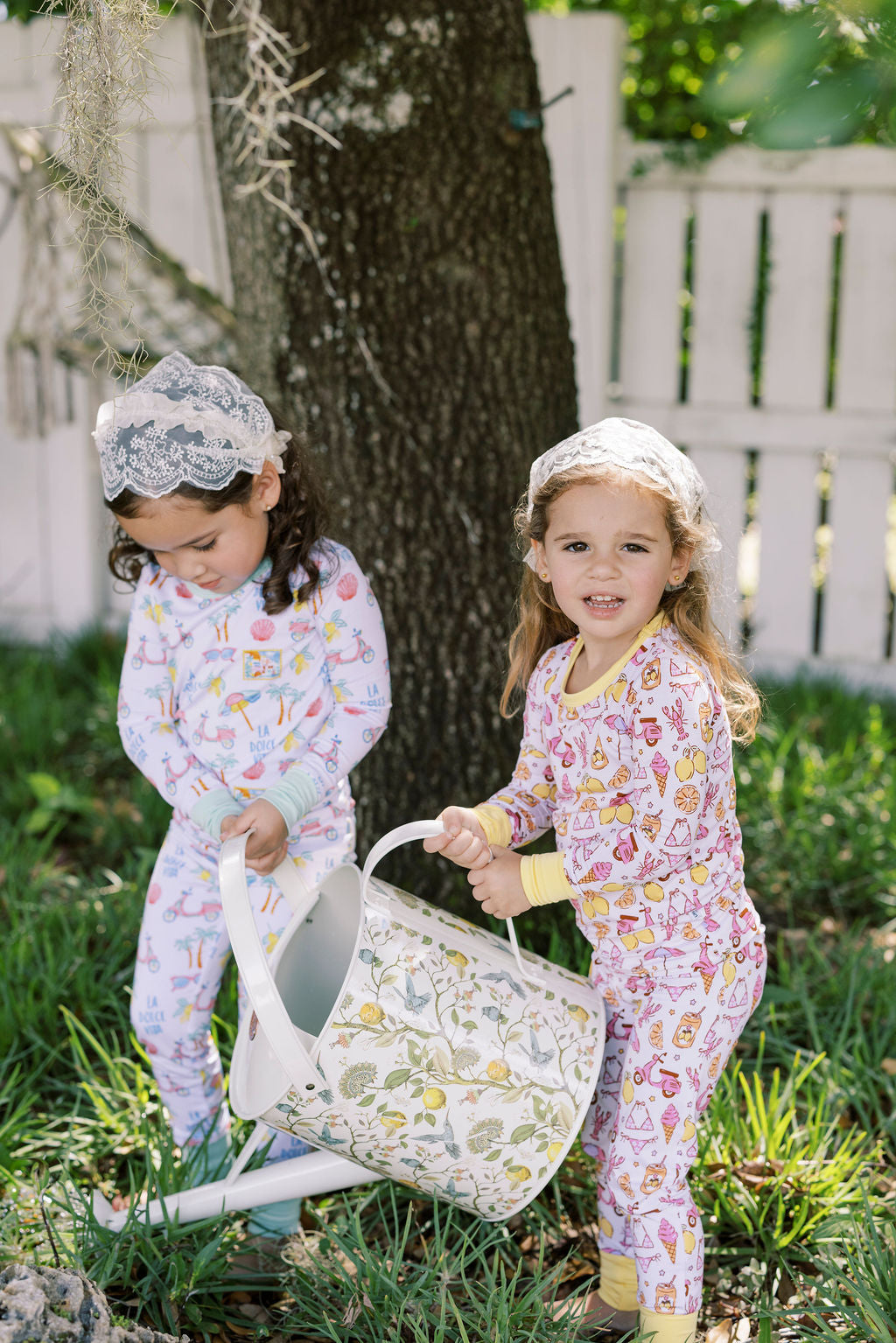 Lemon Vespa Two Piece Set