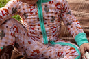 Wild West Waddle Zipper Romper