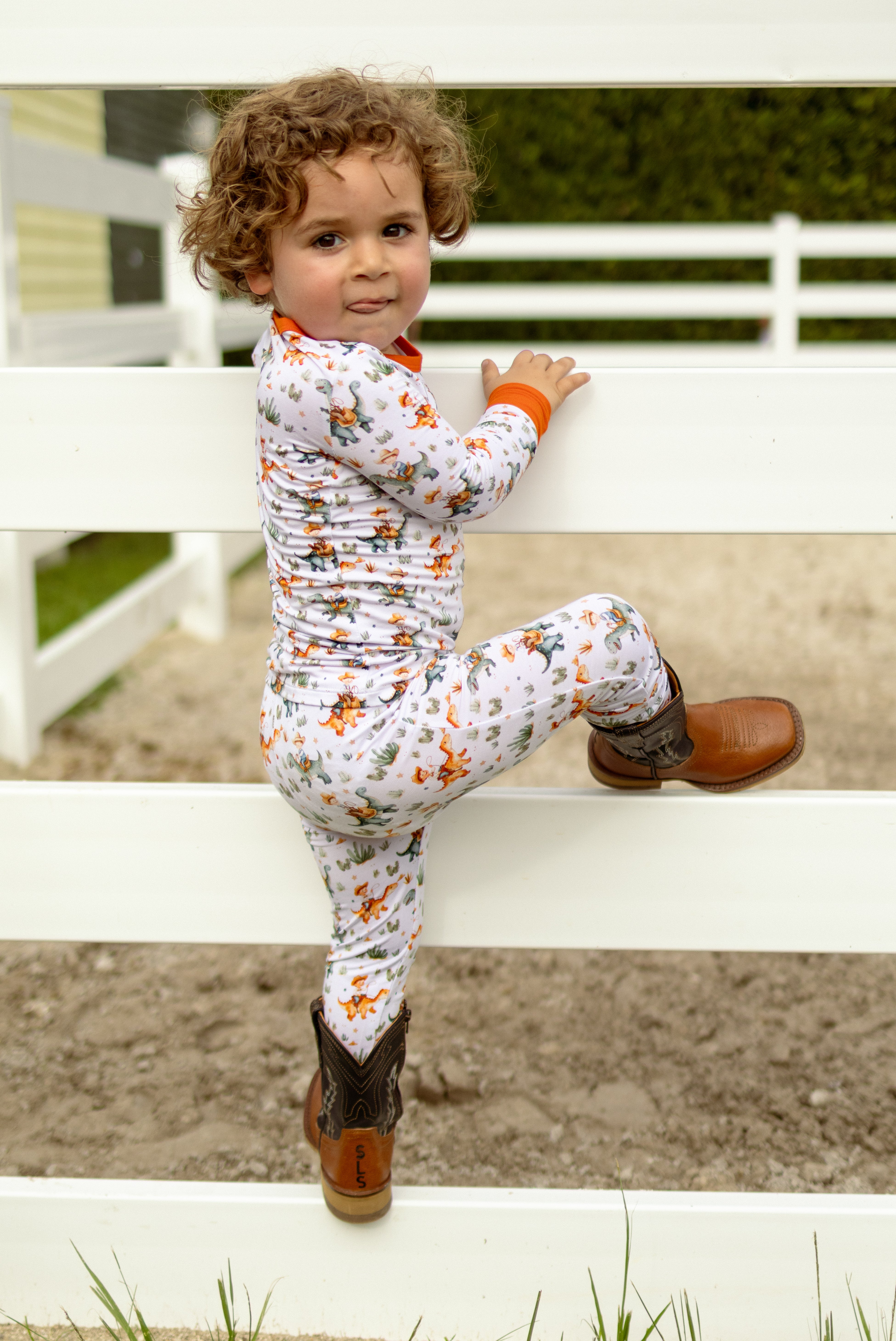 Dino Rodeo Two Piece Set