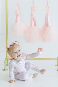 Petal & Pointe Zipper Romper