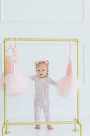 Petal & Pointe Zipper Romper