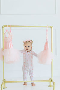 Petal & Pointe Zipper Romper