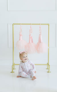 Petal & Pointe Zipper Romper