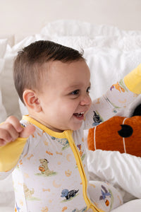 Roar-o-ween Zipper Romper