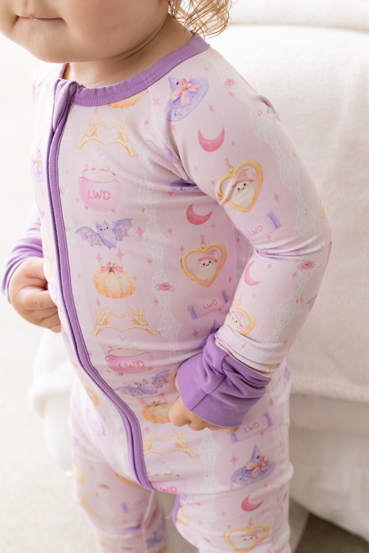 Pinka-Boo Zipper Romper