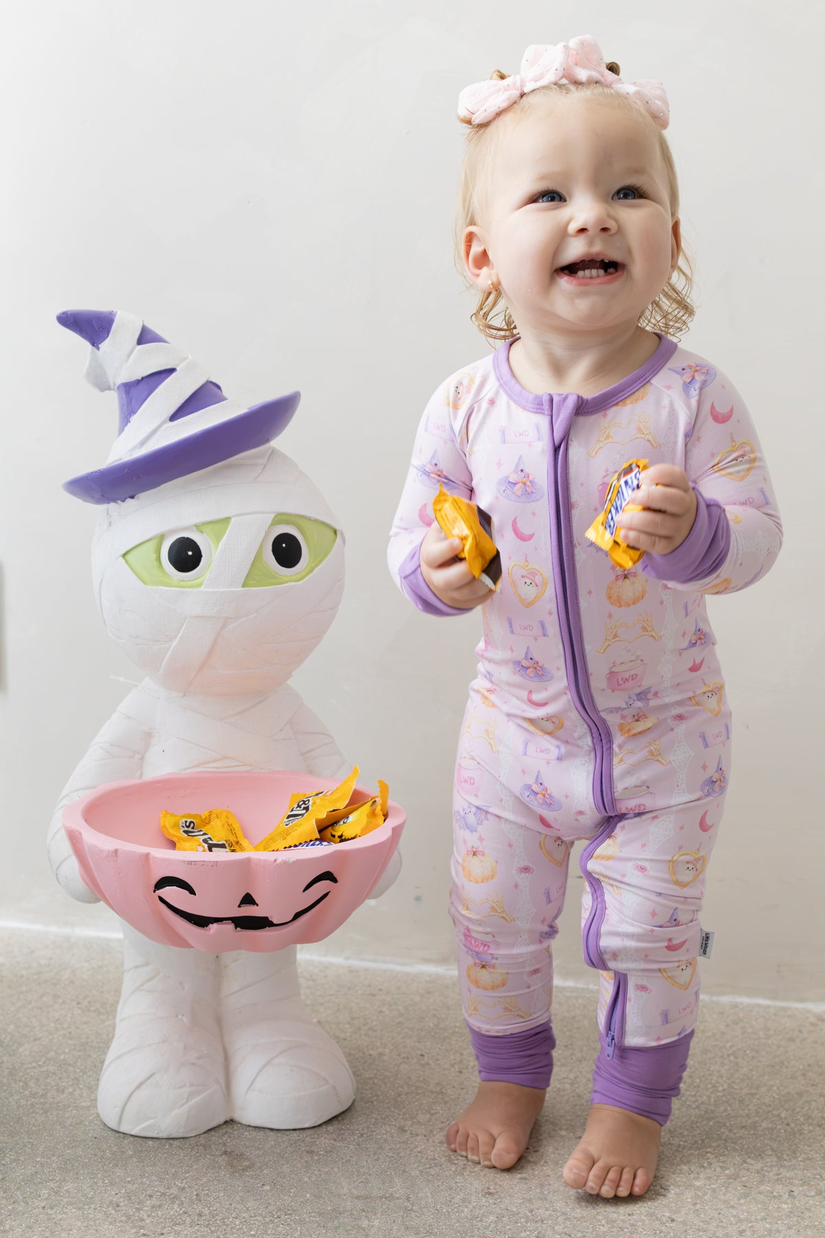 Pinka-Boo Zipper Romper