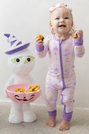 Pinka-Boo Zipper Romper